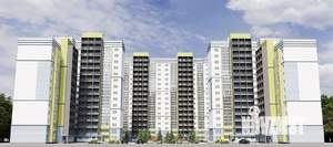 2-к квартира, строящийся дом, 76м2, 12/15 этаж