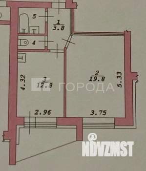 1-к квартира, вторичка, 41м2, 7/10 этаж