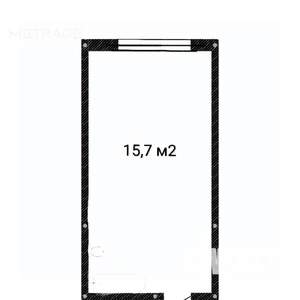 Студия квартира, вторичка, 16м2, 3/5 этаж