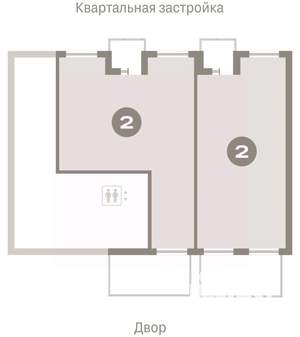 2-к квартира, вторичка, 115м2, 1/9 этаж