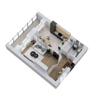 1-к квартира, вторичка, 42м2, 5/12 этаж