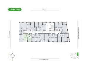 1-к квартира, вторичка, 39м2, 4/14 этаж
