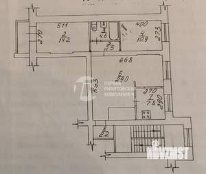 3-к квартира, вторичка, 83м2, 5/6 этаж