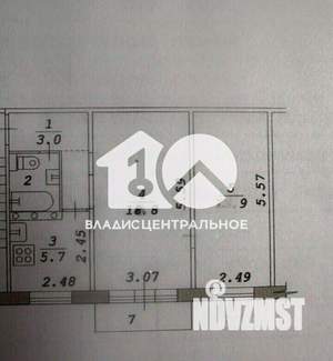 2-к квартира, вторичка, 44м2, 4/5 этаж