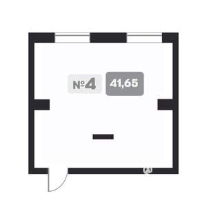 1-к квартира, вторичка, 42м2, 6/22 этаж