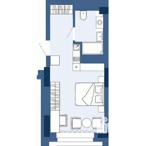1-к квартира, вторичка, 23м2, 24/30 этаж