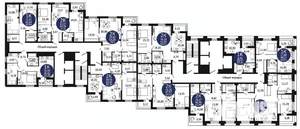 2-к квартира, вторичка, 71м2, 2/18 этаж