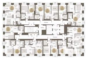 Студия квартира, вторичка, 25м2, 21/31 этаж