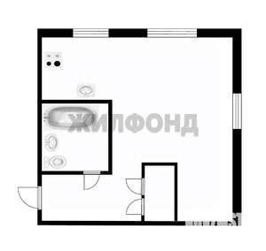 Студия квартира, вторичка, 31м2, 1/5 этаж