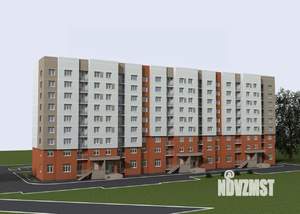 1-к квартира, строящийся дом, 52м2, 7/9 этаж