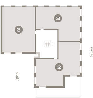 2-к квартира, сданный дом, 176м2, 10/11 этаж