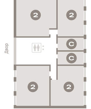 2-к квартира, вторичка, 93м2, 2/18 этаж