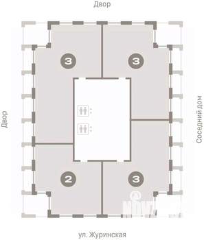 3-к квартира, вторичка, 109м2, 14/14 этаж