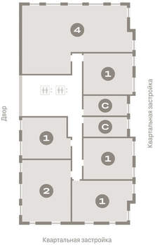 4-к квартира, вторичка, 148м2, 9/15 этаж