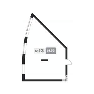 1-к квартира, вторичка, 62м2, 3/22 этаж