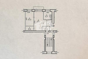 2-к квартира, вторичка, 42м2, 3/5 этаж