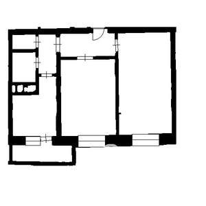 2-к квартира, вторичка, 51м2, 8/18 этаж