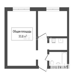 2-к квартира, вторичка, 34м2, 4/9 этаж