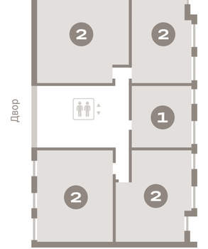 2-к квартира, вторичка, 91м2, 8/18 этаж