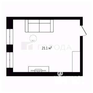 1-к квартира, вторичка, 55м2, 4/4 этаж