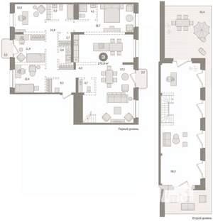 3-к квартира, вторичка, 271м2, 9/9 этаж