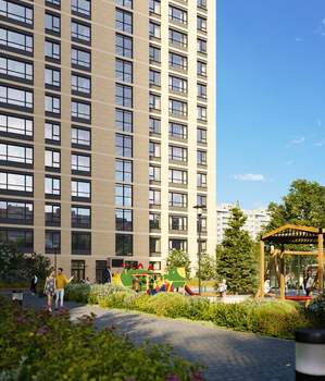 1-к квартира, вторичка, 45м2, 10/25 этаж