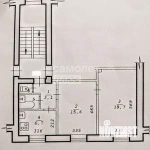 2-к квартира, вторичка, 47м2, 4/5 этаж