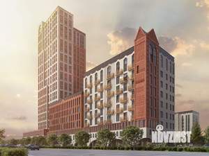 3-к квартира, строящийся дом, 70м2, 17/29 этаж