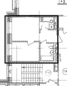 1-к квартира, вторичка, 30м2, 9/20 этаж