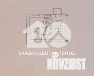 1-к квартира, вторичка, 30м2, 4/5 этаж