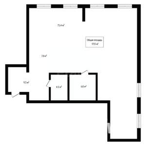 4-к квартира, вторичка, 98м2, 2/15 этаж