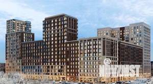 3-к квартира, строящийся дом, 71м2, 3/15 этаж