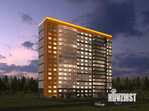 3-к квартира, строящийся дом, 67м2, 14/17 этаж