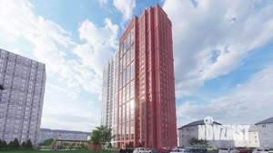 1-к квартира, строящийся дом, 35м2, 7/25 этаж