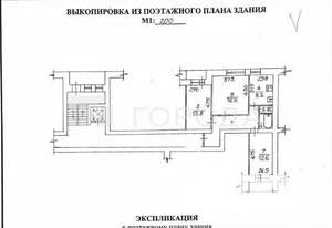 3-к квартира, вторичка, 68м2, 9/9 этаж