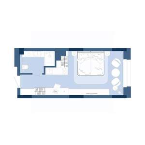 1-к квартира, вторичка, 29м2, 28/30 этаж