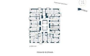 Студия квартира, вторичка, 30м2, 19/30 этаж