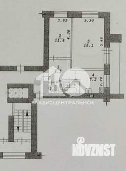 2-к квартира, вторичка, 48м2, 5/12 этаж