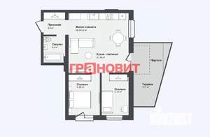 3-к квартира, вторичка, 58м2, 1/3 этаж