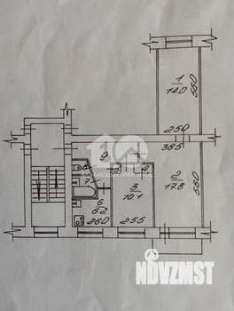 3-к квартира, вторичка, 60м2, 3/5 этаж