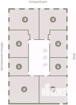 3-к квартира, вторичка, 88м2, 3/23 этаж