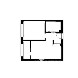 2-к квартира, вторичка, 42м2, 6/8 этаж