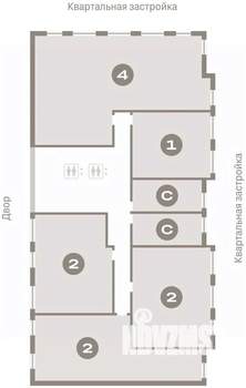 4-к квартира, вторичка, 148м2, 3/15 этаж