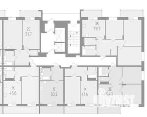 3-к квартира, вторичка, 80м2, 7/18 этаж