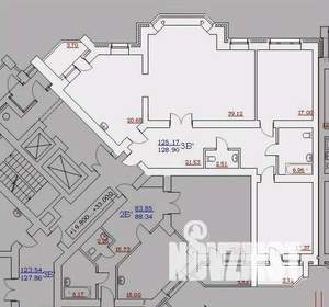 3-к квартира, вторичка, 125м2, 10/12 этаж