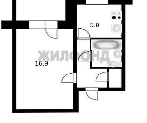 1-к квартира, вторичка, 29м2, 4/9 этаж