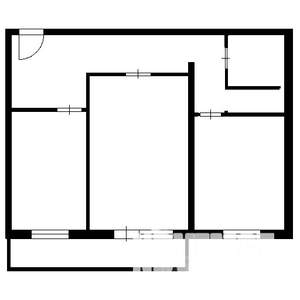 2-к квартира, вторичка, 64м2, 15/17 этаж