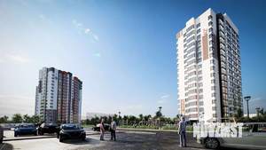 1-к квартира, строящийся дом, 26м2, 12/17 этаж