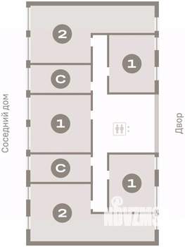 1-к квартира, вторичка, 35м2, 2/23 этаж