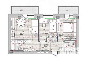2-к квартира, вторичка, 51м2, 1/17 этаж